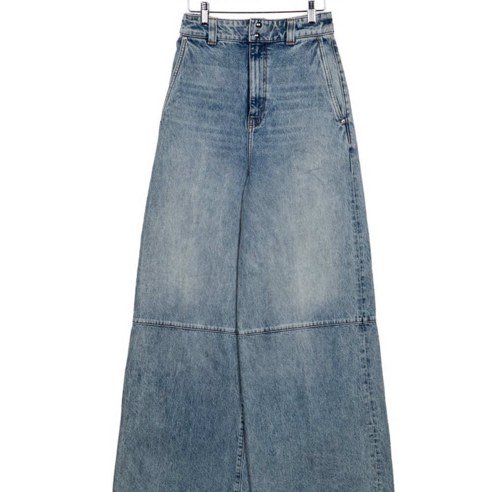 KHAITE Isla Wide Leg Jeans